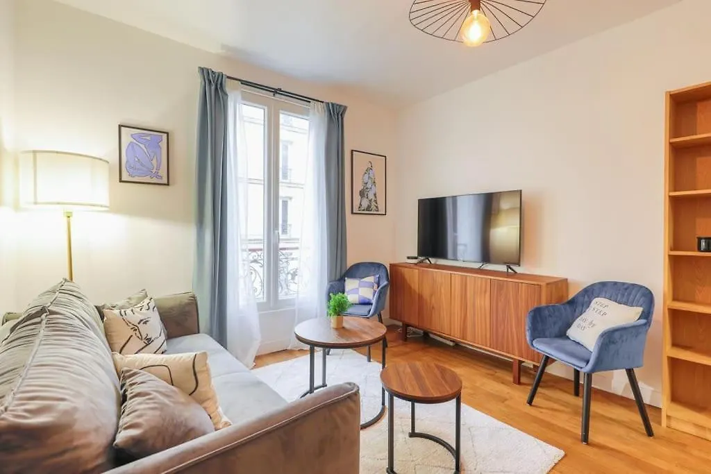 Διαμέρισμα Spacieux -1bdr/4p -le Bas Montmartre